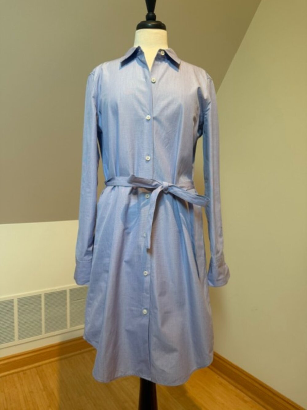 Theory Shirtdress in Crowley Cotton